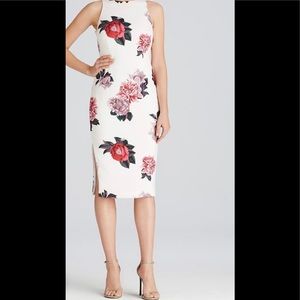 C/Meo Collective Erase Me Floral Midi dress